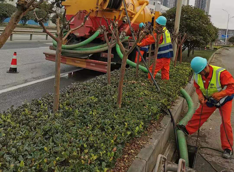 陈场镇市政管道清淤